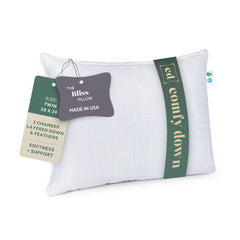Bliss triple-chamber layered pillow