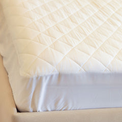 Hover Box-Stitched Quilted Mattress Pad